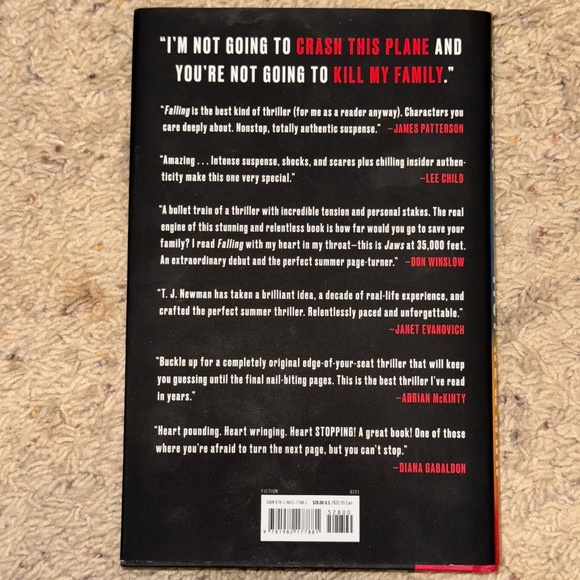 📚 Bundle (3) for $20 FALLING - by T.J. Newman - Picture 3 of 4